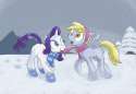 178470__safe_rarity_shipping_blushing_lesbian_derpy+hooves_hat_scarf_snow_winter.png