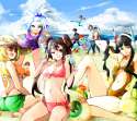 Roxie (322) - Beach - & Bianca, Rosa, Elesa.jpg