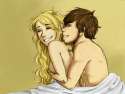 e - 885240 - astrid_hofferson blonde_hair halfnote hiccup how_to_train_your_dragon romantic smile topless.jpg