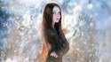 women blue eyes redheads cold models freckles sunlight dandelions contrast pale skin focused_wallpaperbeautiful_3.jpg