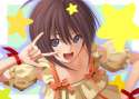 780732 - _d _m_ 1girl antenna_hair black_eyes black_hair bow cosplay dress hand_on_hip idolmaster kikuchi_makoto macross macross_frontier nekopuchi open_mouth parody ranka_lee ranka_lee_(cosplay) ribbon seikan_hikou sh.jpg