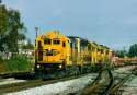 Santa Fe's unique SF30B 6419 leads a BNBLA empty TOFC train through Fullerton on January 3, 1997. Power on this wonderful California winter day is 6419-5175-5182-3836-4003-577..jpg