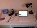 my desk, sloppy as fuck.jpg
