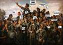 Charlie Chaplin and the cast of Hogan's Heroes.jpg
