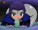 845024 - Beast_Boy DC DCAU Gmeen Raven Teen_Titans animated.gif