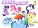36834 - Pinkiefwuff abuse abuse-ish appwefwuff artist PegasisterFluffs disowned fear fwuffyshy herd mane_6 mlp munstah_fluffy no_background questionable rainbowfluff raspberry request running twilight_fluffle wawity.jpg