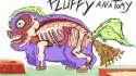 35624 - Artist-CarniviousDuck abuse activity bones cut_in_half guts innerds living_art poopies purple_fluffy questionable science shit.jpg
