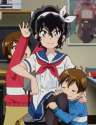 bakuon-Amano-Onsa-black-tights-anime-girl-gif-pantyhose-nylon-crossed-legs-touching.gif
