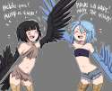 1883692 - Dark_Souls Dark_Souls_3 Papi Snuggly_the_Crow crossover iwbitu-sa monster_musume_no_iru_nichijou.png
