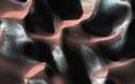 Sand dunes and their shadows on Mars. This image spans an area about 1.5 kilometers across.jpg