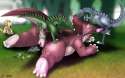 563522 - Cera Land_Before_Time Sharptooth Tria Washa animated chacomics.gif