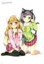 yande.re 286268 animal_ears azuki_azusa hentai_ouji_to_warawanai_neko kantoku nekomimi seifuku tail thighhighs tsutsukakushi_tsukiko.jpg
