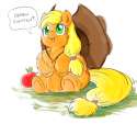 8196 - apple applefluff applejack artist marcusmaximus fluffyjack original_art safe.png