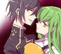 s - 966641 - 1boy 1girl black_hair c.c. cheese-kun code_geass green_hair lelouch_lamperouge long_hair mak.jpg