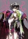 s - 1607067 - 1boy 1girl black_hair black_panties breasts c.c. cleavage code_geass creayus green_hair lel.jpg