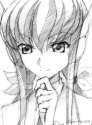 s - 256848 - 1girl c.c. code_geass gofu monochrome sketch solo traditional_media.jpg