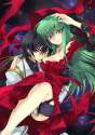 s - 658711 - 1boy 1girl black_hair black_panties c.c. code_geass creayus dress green_hair highres lelouch.jpg