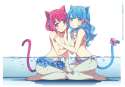 yande.re 330052 sample animal_ears feet kanzaki_hiro loli nekomimi swimsuits tabgraphics tail topless wet.jpg