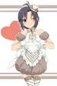 s - 1856809 - _3 1girl ahoge apron arm_garter black_hair bow bowtie gloves heart heart_hands idolmaster kikuchi_makoto looking_at_viewer one_.jpg