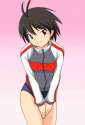 s - 348260 - _3 1girl antenna_hair brown_eyes brown_hair buruma idolmaster jacket kikuchi_makoto raglan_sleeves short_hair solo.jpg