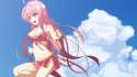 Konachan.com - 80712 bikini megurine_luka sky swimsuit vocaloid.jpg