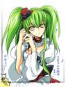 s - 455755 - 1girl c.c. code_geass creayus dress green_hair hat lolita_fashion mini_hat mini_top_hat solo.jpg