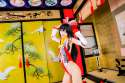 boots cosplay detached_sleeves hairbow mike one-piece_swimsuit swimsuit thigh_boots thighhighs touhou.d0bb6e8fcf28d944a043981ff8554b9c.jpg