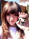 MaisieWithAryaStarkDoll.jpg