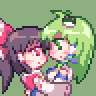 __hakurei_reimu_and_kochiya_sanae_touhou_drawn_by_kyako_youkan__872b40bce77bfabdd8627df9779072fd.gif