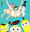 1713017 - Agnes_Gru Despicable_Me Edith_Gru Margo_Gru Minions Vakey.jpg
