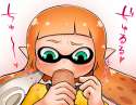 e - 1772283 - blush clothes fellatio female green_eyes inkling male orange_hair penis pointed_ears scared.jpg