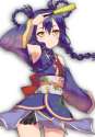 s - 2742767 - 1girl absurdres arm_up armpits bangs bare_shoulders blue_hair blush bow braid closed_mouth cowboy_shot detached_slee.jpg