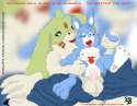 197713 - Care_Bears Digimon Earthbone Swift_Heart_Rabbit gargomon.jpg