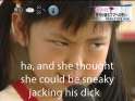 ha, and she thought she could be sneaky jacking his dick.png