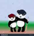 stock-vector-cartoon-panda-baseball-player-with-baseball-bat-and-ball-on-blurred-background-eps-vector-287796701.jpg