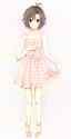 1164861 - 1girl antenna_hair bare_shoulders brown_eyes brown_hair collarbone dress full_body high_heels highres idolmaster kikuchi_makoto koro_paso looking_at_viewer parted_lips shoes short_hair solo standing sundress.jpg