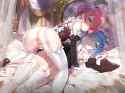 re-zero-kara-hajimeru-isekai-seikatsu-rem-ram-stockings-anime-2girls-nylon-legs-maid-garter-straps-panties-hentai-pussy-ass.jpg