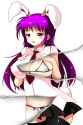 animal_ears bad_id blush breasts bunny_ears bunny_tail female ippongui large_breasts necktie purple_hair tail thighhighs touhou zettai_ryouiki-d52b288ccf19f130046a52dd43c489e3.jpg
