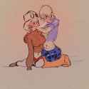 communist makes out with cyborg elf.png