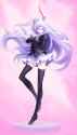 animal_ears black_legwear black_thighhighs blazer bunny_ears highres iseki_(kuroshura_no_tabiji) lavender_hair long_hair pink_eyes solo thigh-highs thighhighs touhou very_long_hair wink zettai_ryouiki-.jpg