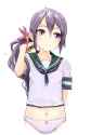yande.re 358107 sample akebono_(kancolle) kantai_collection loli momo_(higanbana_and_girl) pantsu see_through seifuku wet_clothes.jpg
