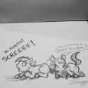 28940 - Artist Crystal_leviathan SCREE-ing brother brother_and_sister bwudda colt filly foal foals munsta safe screee sibling_rivalry siblings sister stupid tail tail_pulling taiw.jpg