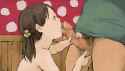 e - 1653971 - 1boy 1girl black_eyes black_hair caressing_testicles censored fellatio hetero licking loli male_pubic_hair mosaic_censori.jpg