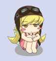 s - 516946 - 1girl bakemonogatari chibi lowres monogatari_(series) oshino_shinobu sitting solo.jpg