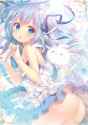 yande.re 368940 ass dress gochuumon_wa_usagi_desu_ka- kafuu_chino mitsumomo_mamu nopan pantsu tippy_(gochuumon_wa_usagi_desu_ka-).jpg