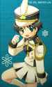 299105 - 1girl band_uniform black_hair green_eyes hat idolmaster kikuchi_makoto majorette shako_cap short_hair solo.jpg