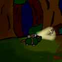 3876 - artist aichi flash_light fluffy_pony forest safe tree_home.png