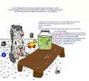 42909 - Late_To_The_Thanksgiving_party abuse amputation artist JellyBellenheimer castration dead_foal dead_foals formaldehyde_jar safe.jpg