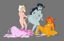 1948324 - @ Adventure_Time Finn_the_Human Flame_Princess Marceline Princess_Bubblegum paintedcactus.png