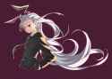 animal_ears blazer bunny_ears extra_ears frown long_hair necktie purple_background purple_hair rabbit_ears red_eyes serious simple_background solo sun-3 touhou-9a3b49a5c4af8fd2d24a56b83fb610c6.jpg